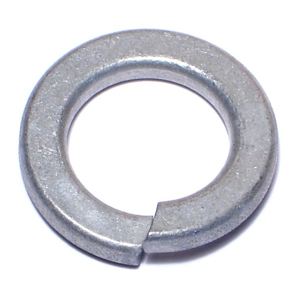 Midwest Fastener Split Lock Washer, For Screw Size 16 mm Steel, Zinc Plated Finish, 25 PK 06864